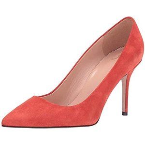 J. Crew Elsie Suede Pumps Bright Cerise Style A4969 Size 6